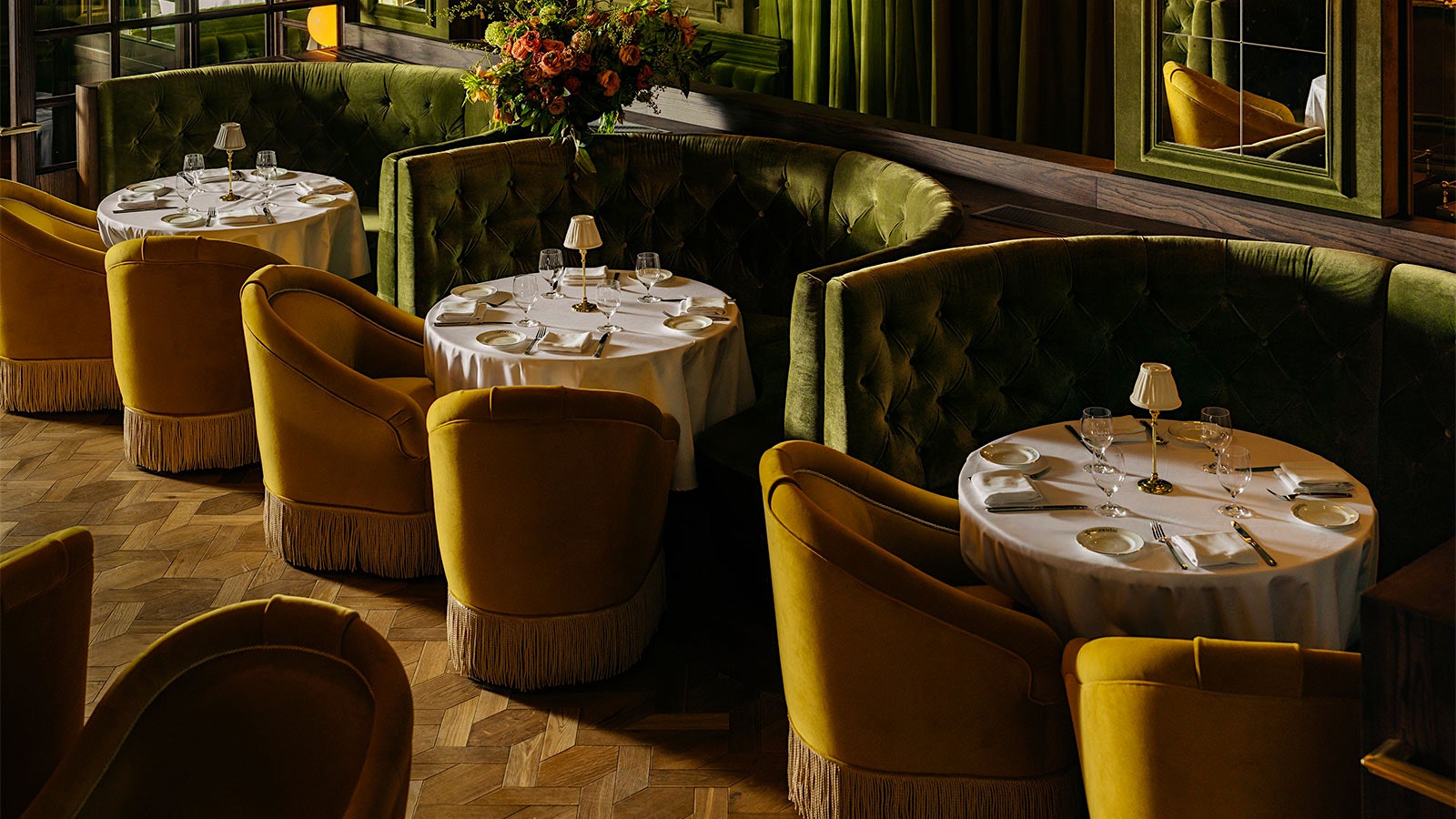 The interior of the Occidental in Washington D.C.